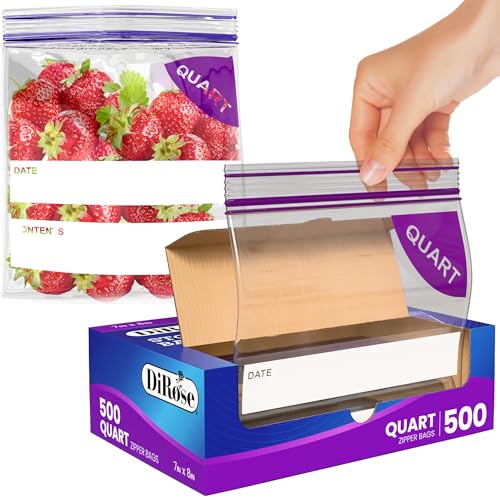 Quart Bags Pack of 500 (500 Count)