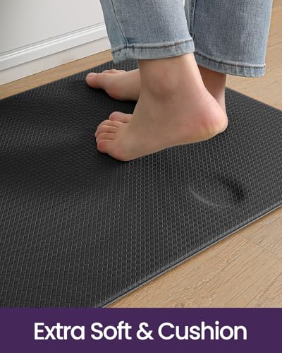 Kitchen Floor Mats Cushioned Anti Fatigue (2 Count)