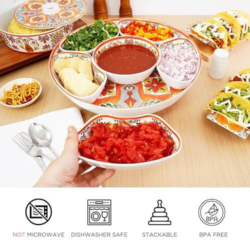 Taco Bar Serving Set