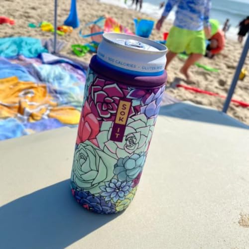CanSok Sleeve for Beer & Soda Insulated Neoprene Cover