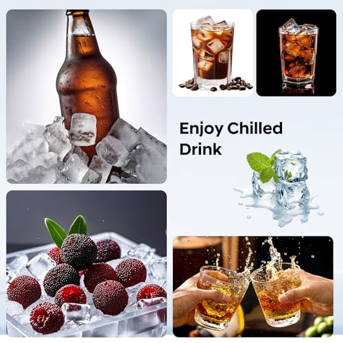 Silicone Ice Cube Tray 3 Pack (3 Count)