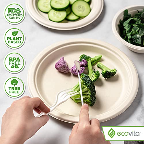 100% Compostable Forks (500 Count)