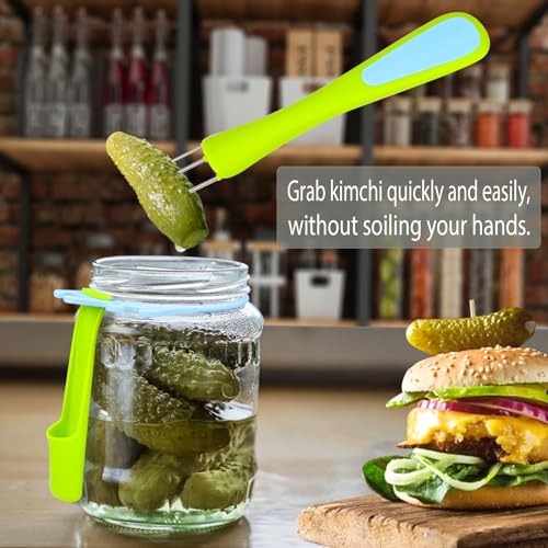 2 Pack Olive Spoon & Pickle Fork Grabber Tool (2 Count)