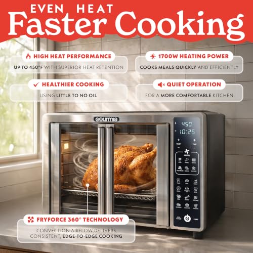 Air Fryer French Door Toaster Oven