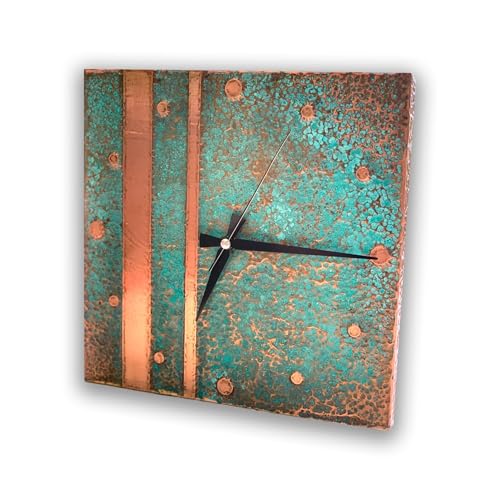 Handmade Copper Wall Clock Artisan Touch in Every Piece