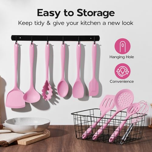 Silicone Cooking Utensils Set (10 Count)
