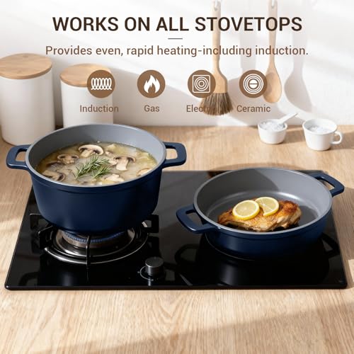 4.5 Qt Non Stick Soup Pot with Lid