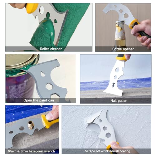 12 in 1 Metal Putty Knife (2 Count)