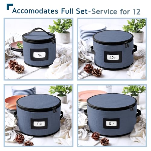 Fine China Storage Containers Hard Shell 5 Piece Set
