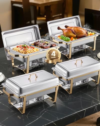 Chafing Dish Buffet Set (4 Count)
