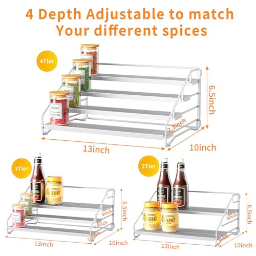Spice Rack Organizer for Cabinet