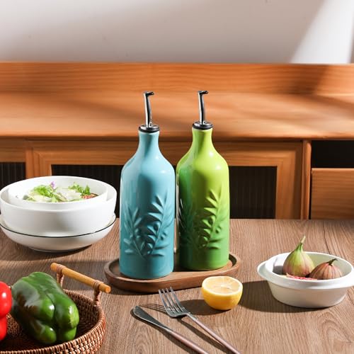 Sweejar Ceramic Olive Oil Dispenser Bottle