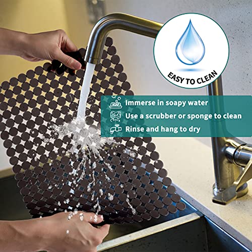 2Pack Kitchen Sink Mat for Stainless Steel
