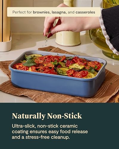 Non Stick 9" x 6.5" Small Rectangle Baking Pan Duo (2 Count)