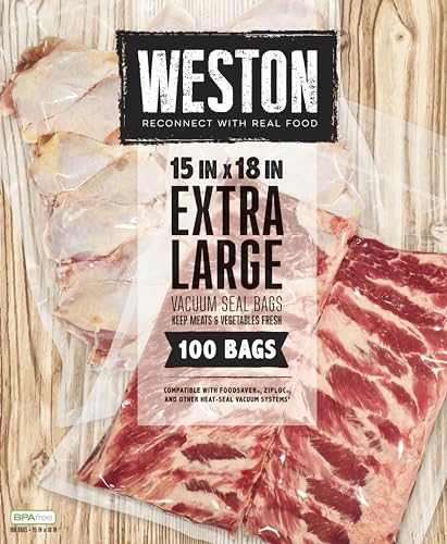 Vacuum Sealer Bags (100 Count)