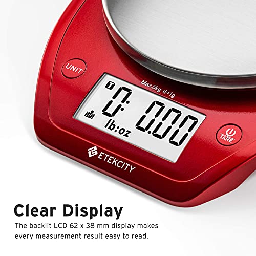 Food Kitchen Scale with Bowl