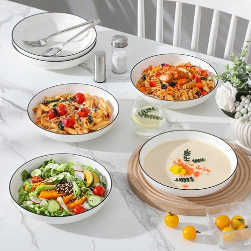 8.85" Large Pasta Bowls (6 Count)
