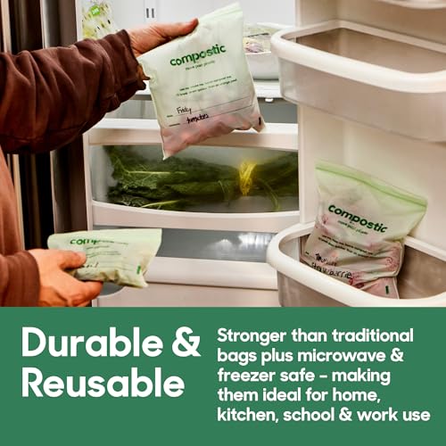 Compostable XL Sandwich Bags (100 Count)