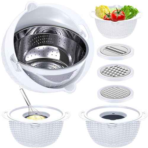 4 1 Strainer with Bowl Set