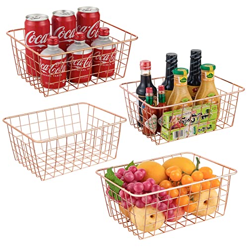 Wire Kitchen Storage Basket 4 Packs