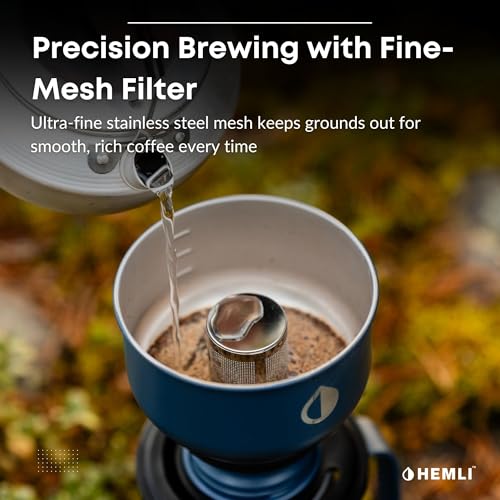 16 oz Pour Over Camping Coffee Maker Set
