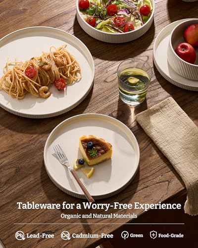 Star Stoneware Dinnerware Sets with Pasta Bowls (16 Count)