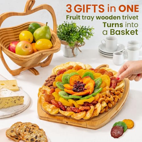 Dried Fruit and Nut Gift Basket (40 Ounce)