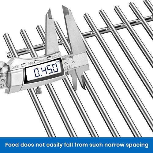 Cooking Grate for Weber Summit 600 Grill with Smoker Box