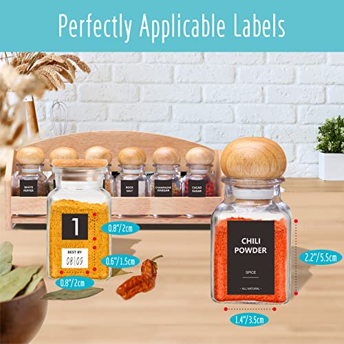 432 Removable Spice Labels (432 Count)