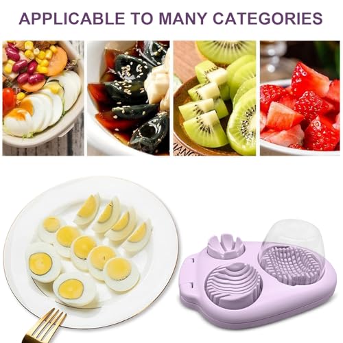 1 Pack Stainless Steel Egg Slicer