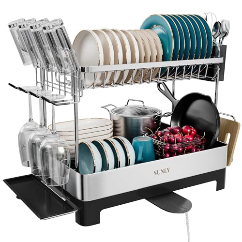 2 Tier Dish Drying Rack