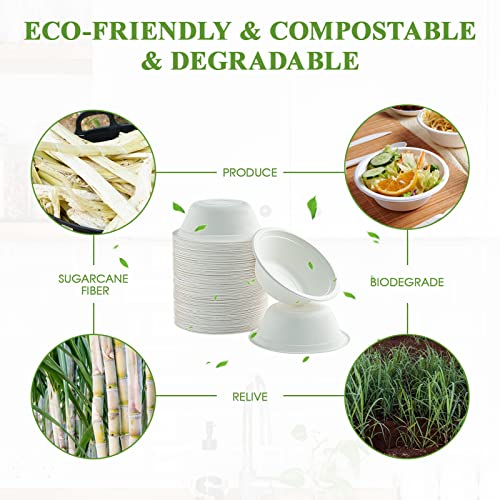 200 Pack 12 OZ Paper Bowls (200 Count)