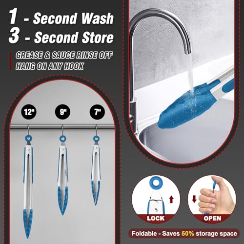 Kitchen Tongs (3 Count)
