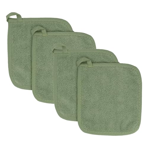 Terry Potholder & Hot Pad (4 Count)