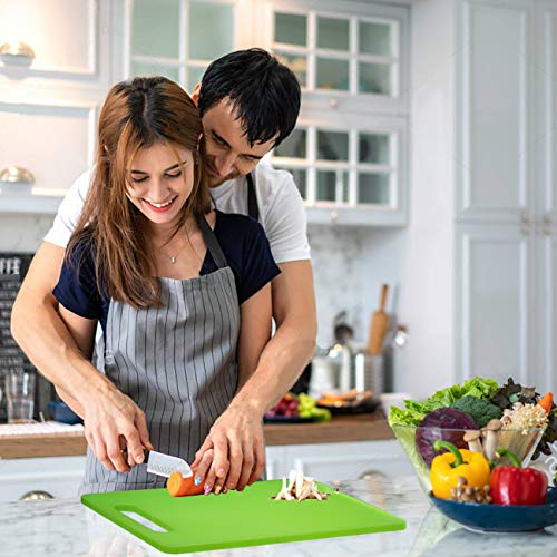Plastic Utility Cutting Board with Handles