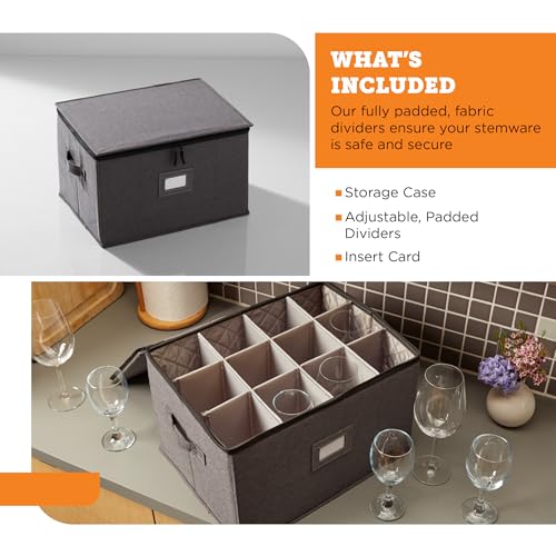 Wine Glass Storage Case