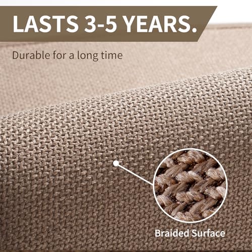 Kitchen Mat Kitchen Rugs Sets of 2 PCS Non Slip Brown 17"x30"+17"x47"