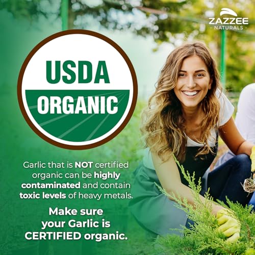 USDA Organic Odorless Garlic 20 (100 Count)