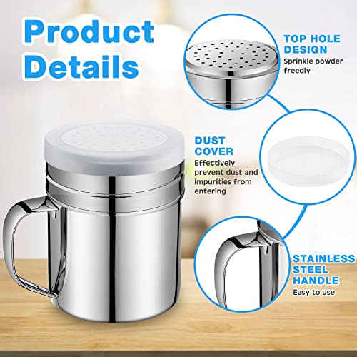 12 Pcs Stainless Steel Salt and Pepper Shakers