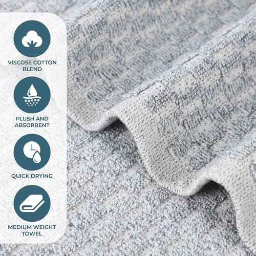Juno Viscose Cotton Blend Medium Weight Small Towels