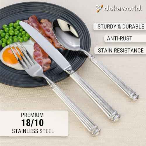 Stainless Steel Flatware (40 Count)