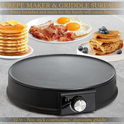 12” Electric Crepe Maker Machine