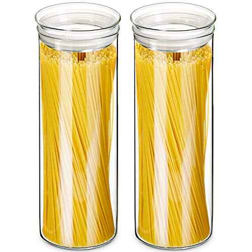 Glass Spaghetti Storage Container (2 Count)