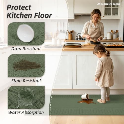Kitchen Rugs 20"x48"