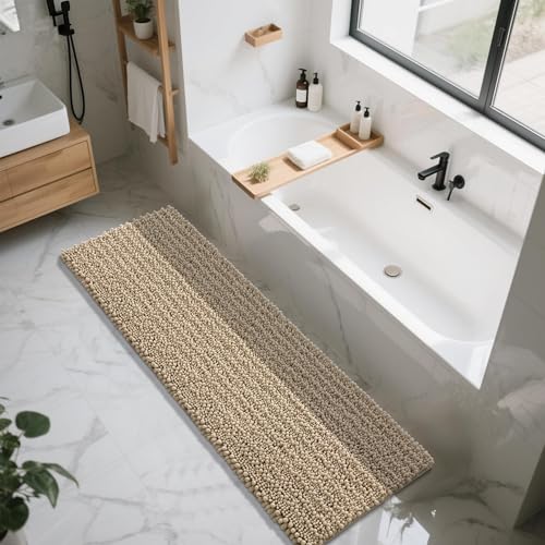 Bathroom Runner Rug 70x24 Inch