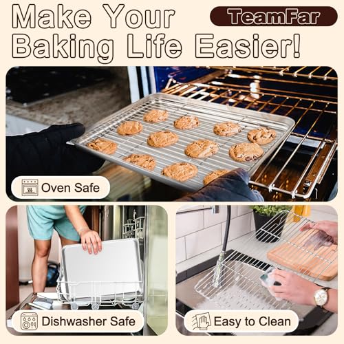 Baking Sheet with Rack Set (6 Count)