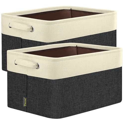 2 Pack Fabric Closet Storage Bins for Shelves (2 Count)