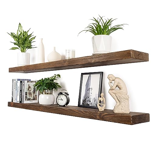 Floating Shelves 60 inch Long 8 "deep Set of 2 (2 Count)