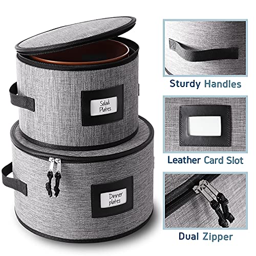Fine China Storage Containers Hard Shell 5 Piece Set