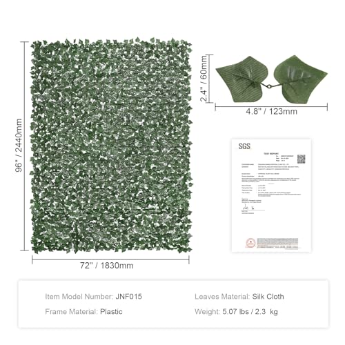 Artificial Ivy Privacy Fence Screen (48 Sq Ft)